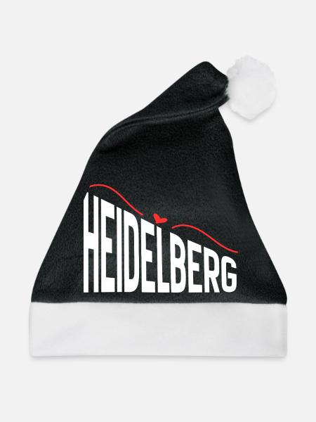 Heidelberg - Weihnachtsmütze - Schwarz/Weiß