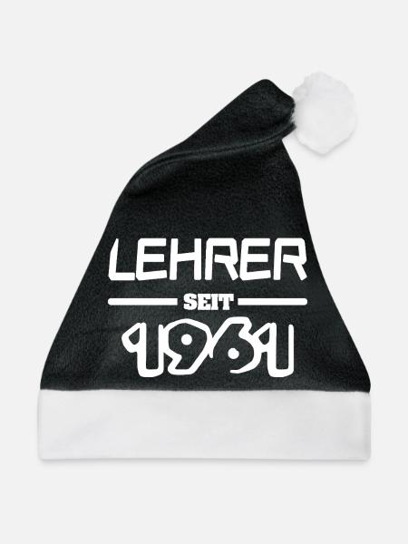 1961 - Weihnachtsmütze - Schwarz/Weiß