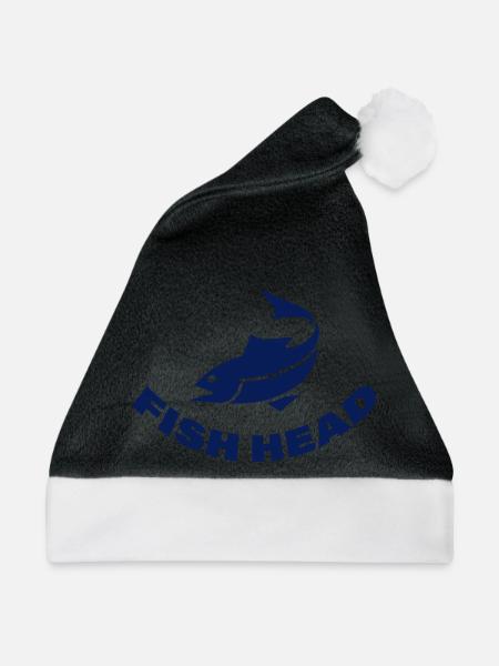 FISH HEAD - Weihnachtsmütze - Schwarz/Weiß