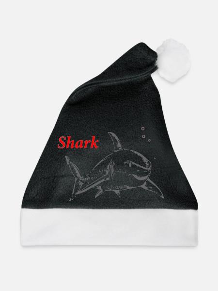 Hai - Weihnachtsmütze - Schwarz/Weiß