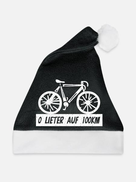 Null Liter - Weihnachtsmütze - Schwarz/Weiß