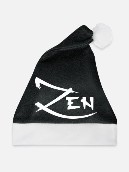 ZEN Minimalistische Handlung - Weihnachtsmütze - Schwarz/Weiß