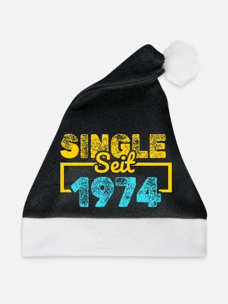 seit 1974 - Weihnachtsmütze - Schwarz/Weiß