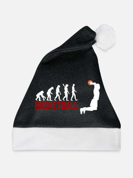 Evolution Basketball - Weihnachtsmütze - Schwarz/Weiß