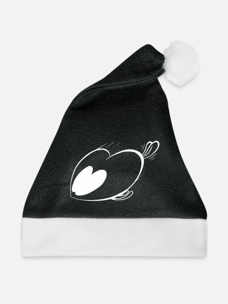 Trickster-Geschwindigkeit. - Weihnachtsmütze - Schwarz/Weiß - Vorne