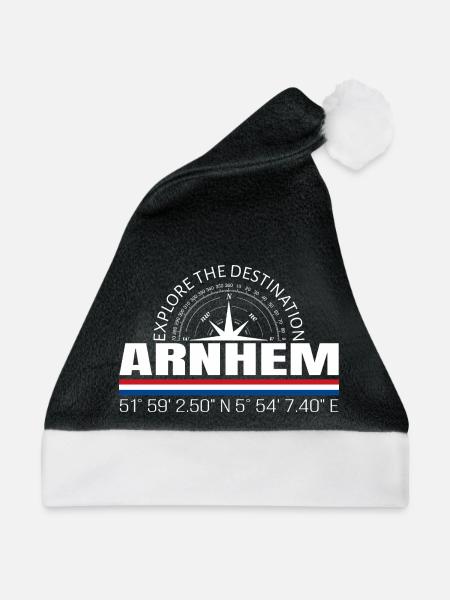 Arnhem - Weihnachtsmütze - Schwarz/Weiß