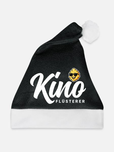 Kino Flüsterer - Weihnachtsmütze - Schwarz/Weiß - Vorne