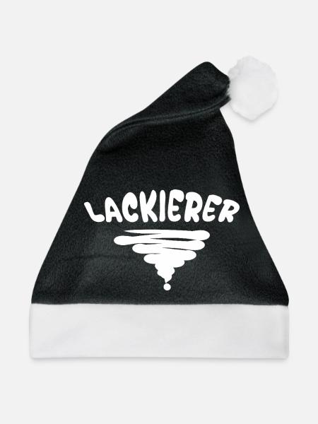 Style Lackierer - Weihnachtsmütze - Schwarz/Weiß