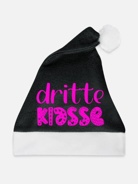 Grundschule 3. Klasse - Dritte Schulklasse - Weihnachtsmütze - Schwarz/Weiß