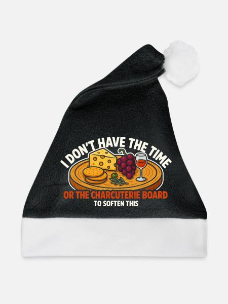 Zeitknappe Charcuterie - Weihnachtsmütze - Schwarz/Weiß