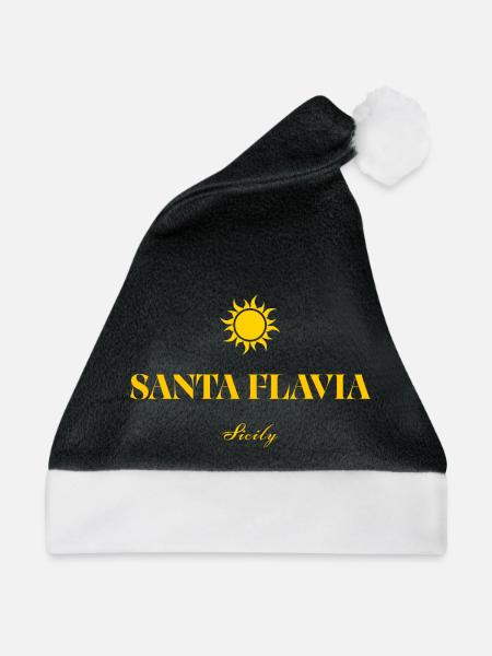 Santa Flavia Sun - Weihnachtsmütze - Schwarz/Weiß