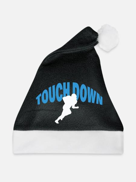 TOUCH DOWN - Weihnachtsmütze - Schwarz/Weiß