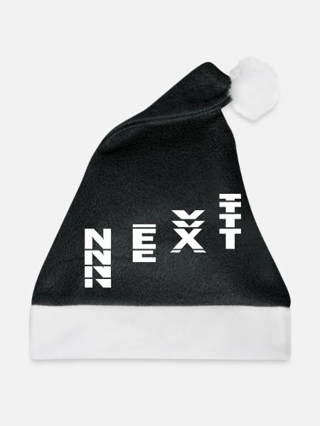 NEXT - Weihnachtsmütze - Schwarz/Weiß