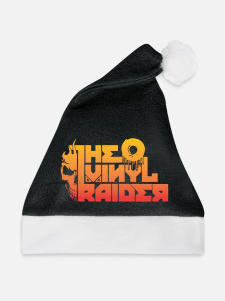 VinylRaider Merch - Weihnachtsmütze - Schwarz/Weiß