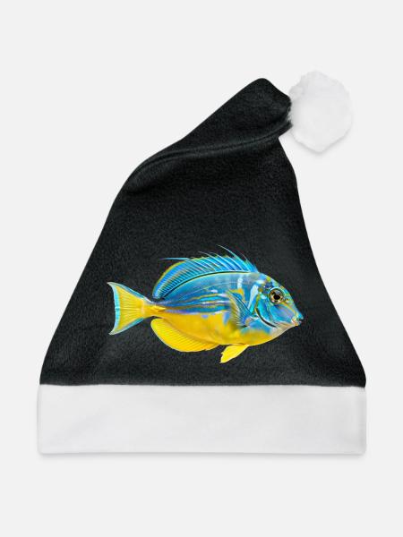 Vivid Parrotfish Burst - Weihnachtsmütze - Schwarz/Weiß