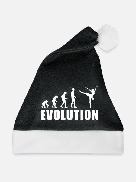 EVOLUTION BALLETT Balletttänzerin Geschenk - Weihnachtsmütze - Schwarz/Weiß