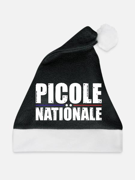 Nationale Picole - Weihnachtsmütze - Schwarz/Weiß - Vorne