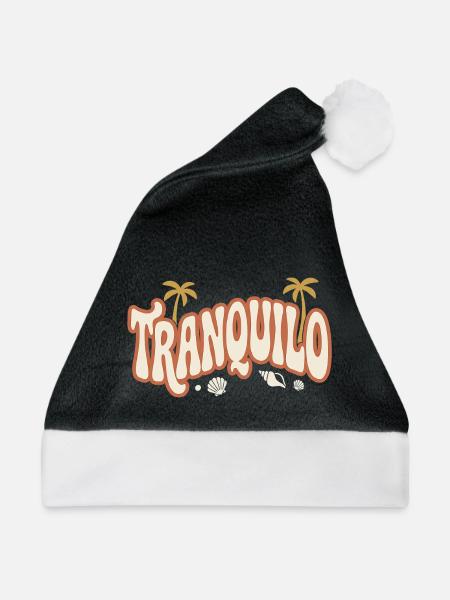 Tranquilo - Weihnachtsmütze - Schwarz/Weiß