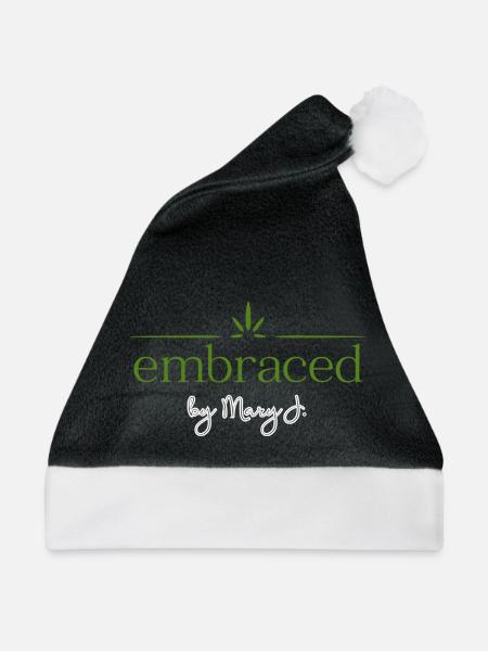 embraced - Weihnachtsmütze - Schwarz/Weiß