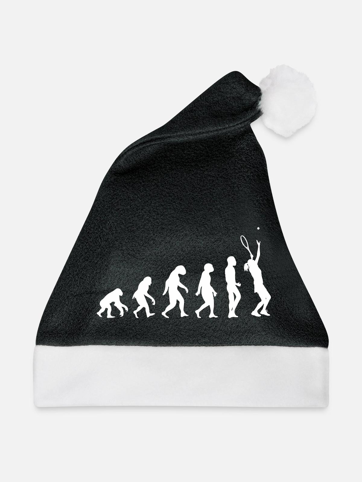 Tennis-Entwicklung - Weihnachtsmütze - Schwarz/Weiß - Vorne