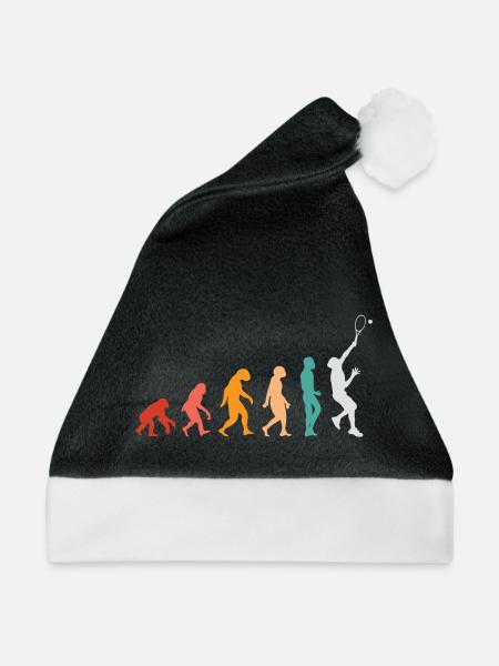 Tennis-Entwicklung - Weihnachtsmütze - Schwarz/Weiß