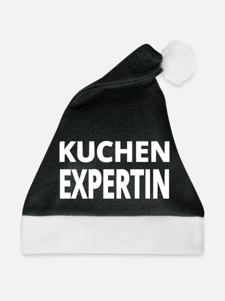 Kuchen - Weihnachtsmütze - Schwarz/Weiß