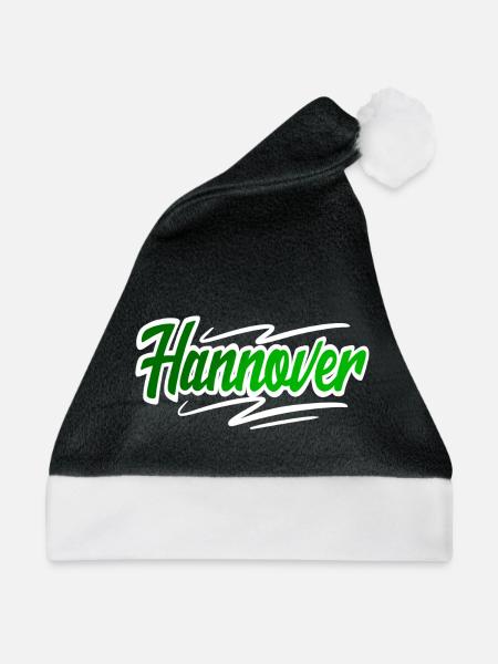 Hannover - Weihnachtsmütze - Schwarz/Weiß