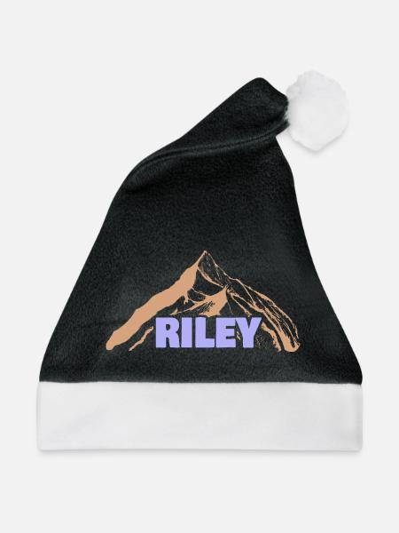 Spass Riley - Weihnachtsmütze - Schwarz/Weiß