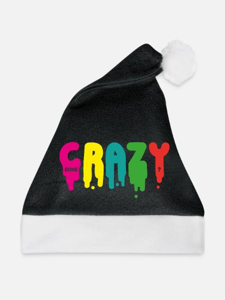 Gone crazy? - Weihnachtsmütze - Schwarz/Weiß