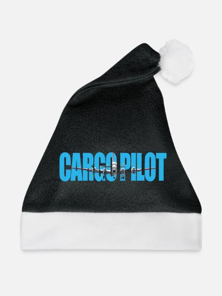 Cargo pilot C-972 - Weihnachtsmütze - Schwarz/Weiß