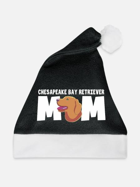 Chesapeake Bay Retriever - Weihnachtsmütze - Schwarz/Weiß