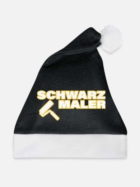 SCHWARZMALER - Weihnachtsmütze - Schwarz/Weiß