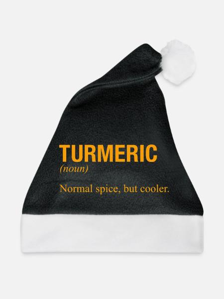 TURMERIC - Weihnachtsmütze - Schwarz/Weiß
