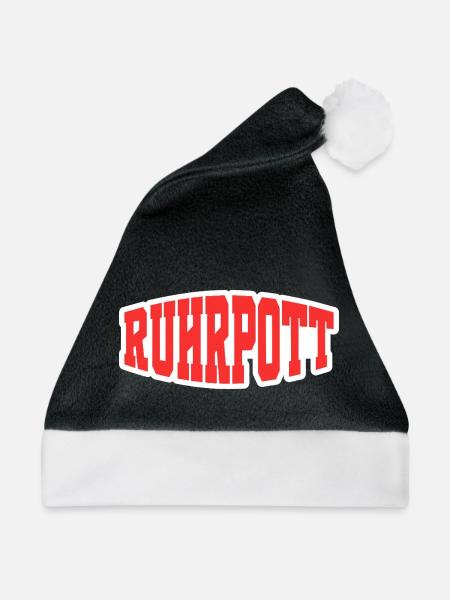 Ruhrpott - Weihnachtsmütze - Schwarz/Weiß