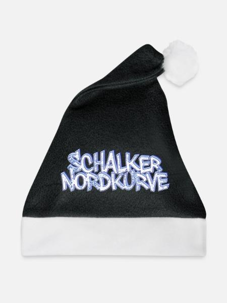 Schalker Nordkurve - Weihnachtsmütze - Schwarz/Weiß - Vorne