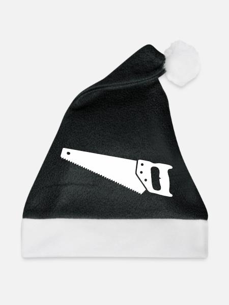 Handsäge Fuchsschwanz Holz Clean - Weihnachtsmütze - Schwarz/Weiß