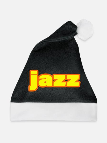 JAZZ - Weihnachtsmütze - Schwarz/Weiß