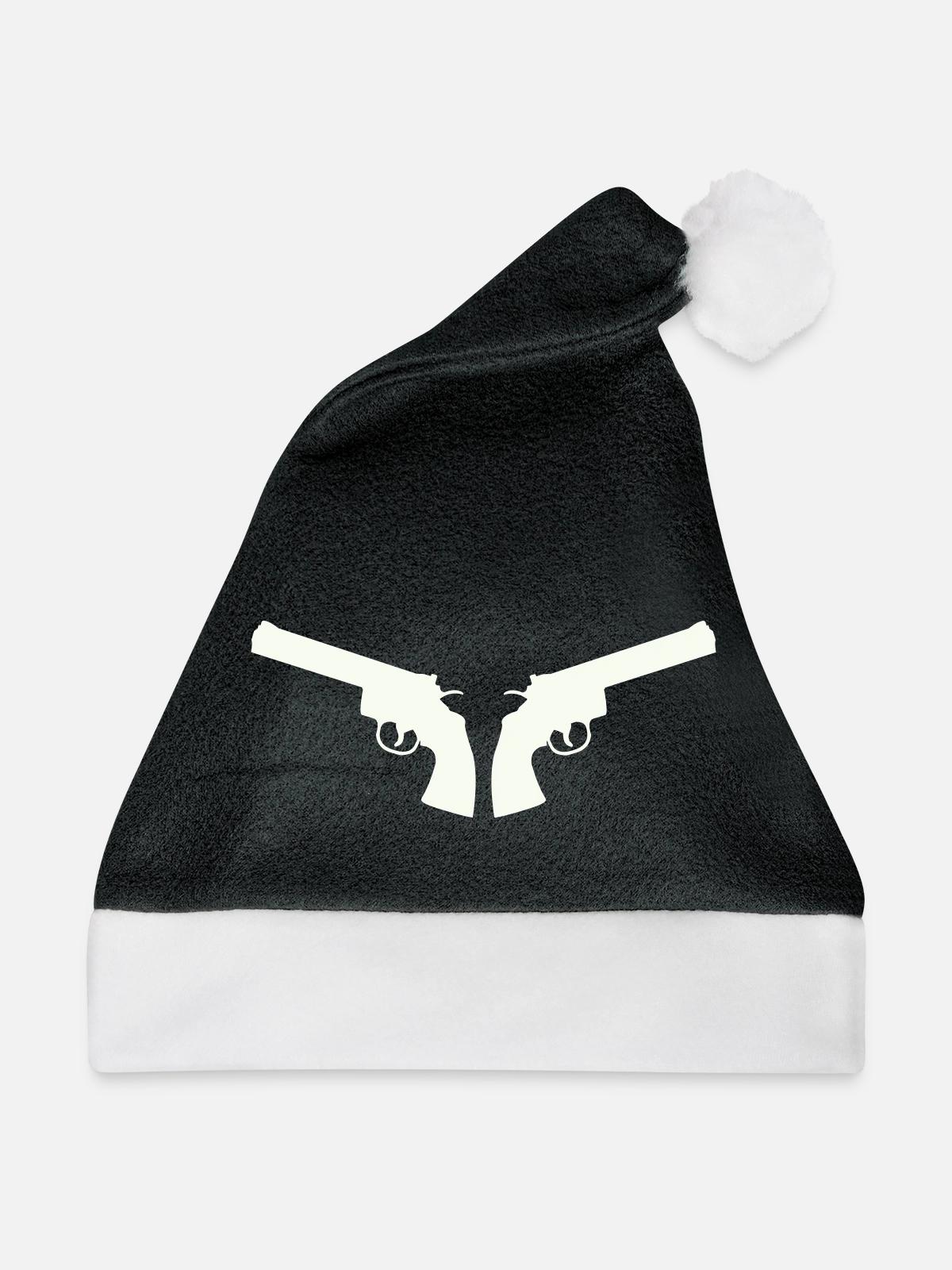 waffen- - Weihnachtsmütze - Schwarz/Weiß - Vorne