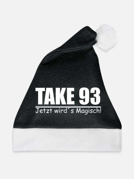 Take 93 Jetzt wird´s Magisch! - Weihnachtsmütze - Schwarz/Weiß