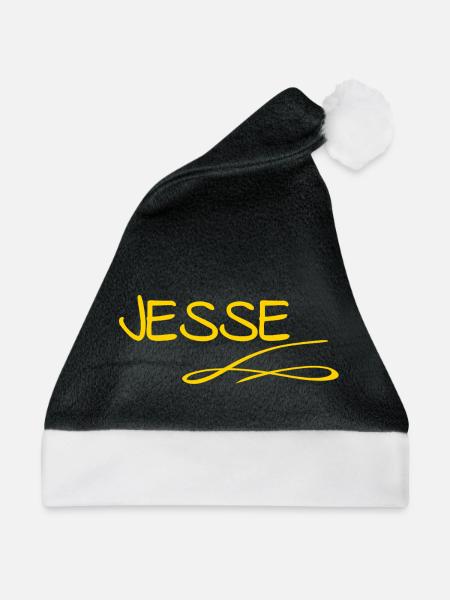 Jesse - Weihnachtsmütze - Schwarz/Weiß