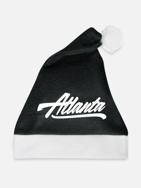 atlanta shirt - Weihnachtsmütze - Schwarz/Weiß