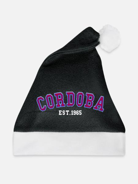 Córdoba, gegründet 1965 - Weihnachtsmütze - Schwarz/Weiß