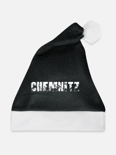 Chemnitz - Weihnachtsmütze - Schwarz/Weiß