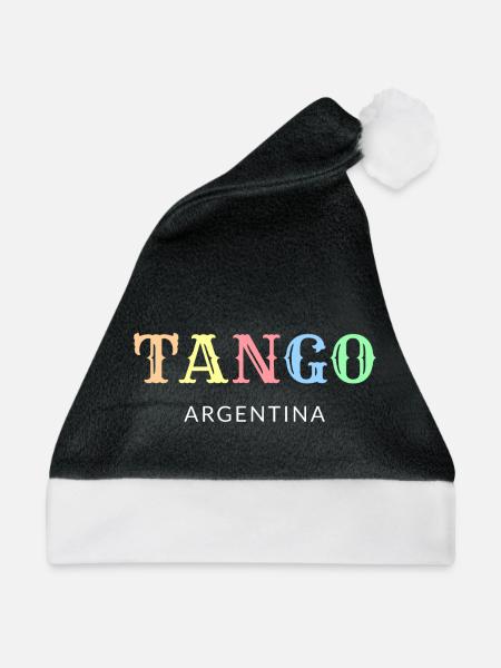 Tango Argentinien - Weihnachtsmütze - Schwarz/Weiß