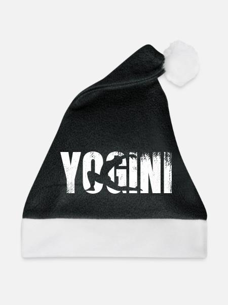 Yogini - Weihnachtsmütze - Schwarz/Weiß