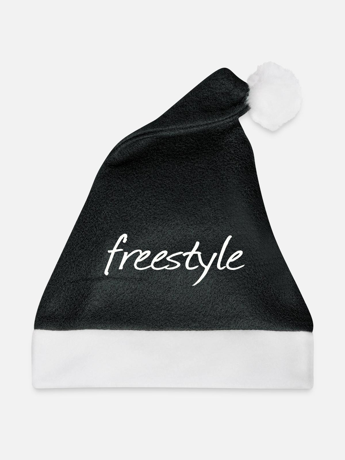 FREESTYLE - Weihnachtsmütze - Schwarz/Weiß - Vorne