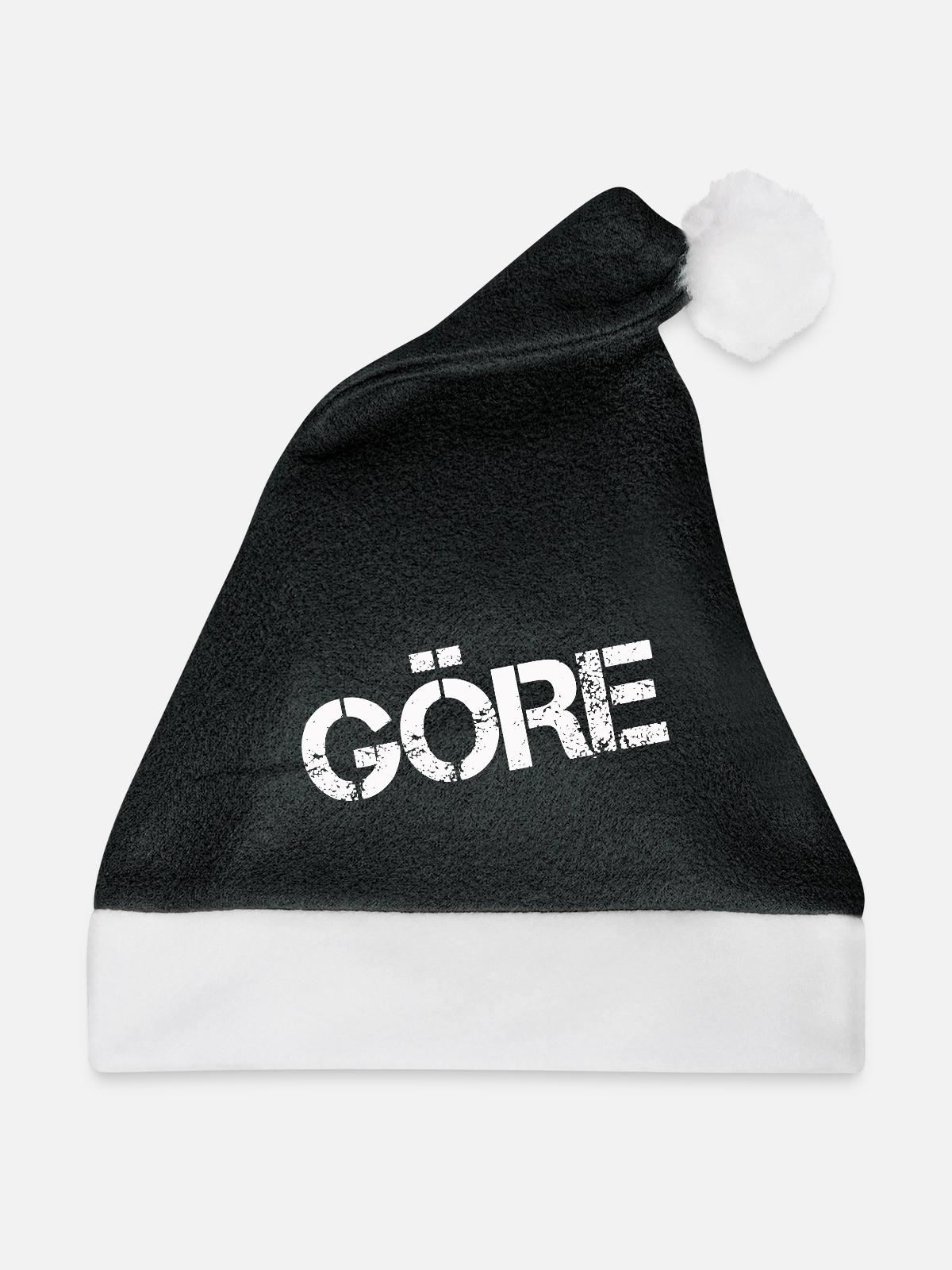 GÖRE - Weihnachtsmütze - Schwarz/Weiß - Vorne