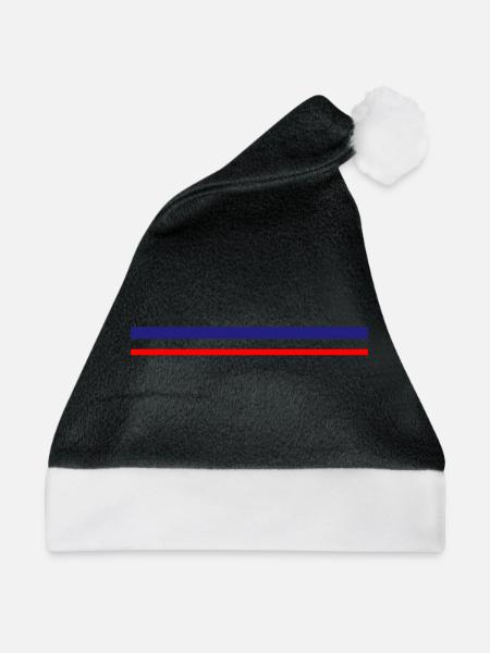 Frankreich Sport - Weihnachtsmütze - Schwarz/Weiß