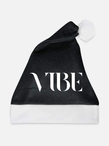 Vibe - Weihnachtsmütze - Schwarz/Weiß