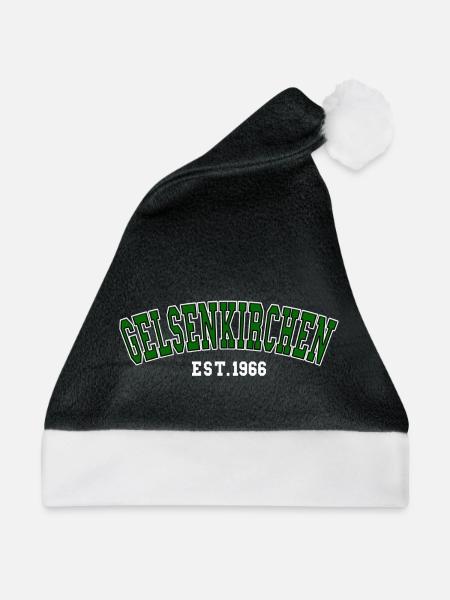 Gelsenkirchen gegründet 1966 - Weihnachtsmütze - Schwarz/Weiß